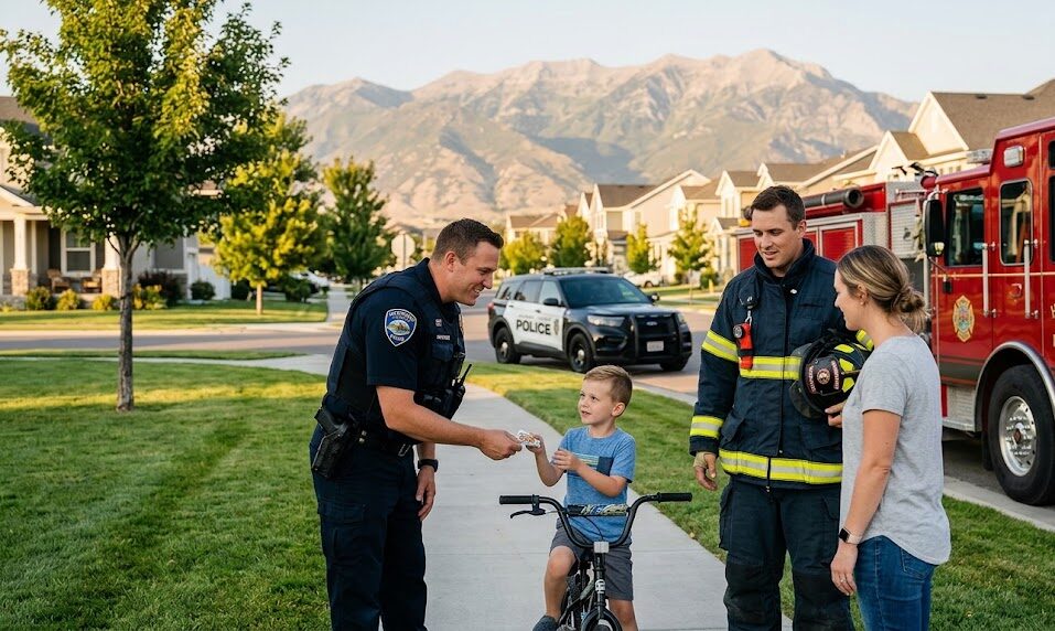 Herriman Utah public services safety utilities and community living