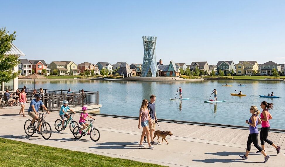 Daybreak Utah neighborhood lifestyle and community setting