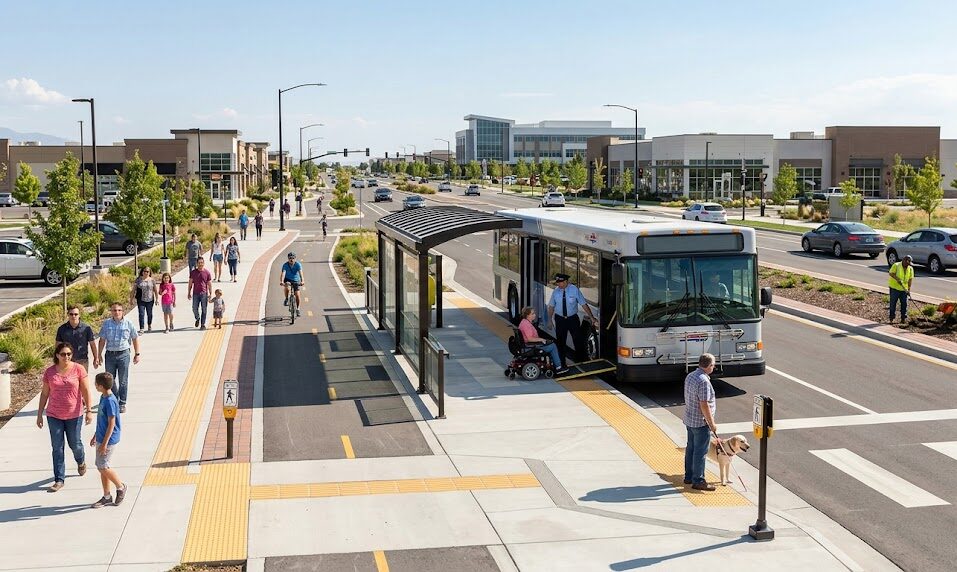 Herriman Utah — roads, transit and accessibility